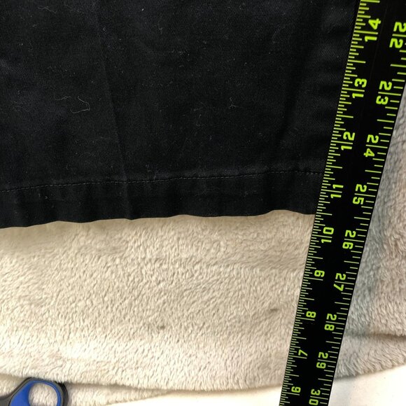 Dockers Men's Chinos 44x26 Measured Black Relaxed Fit Cotton Blend Smart - Picture 7 of 16